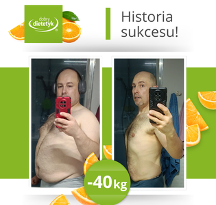 Spektakularna metamorfoza Pana Rafała: 40 kg mniej w rok!